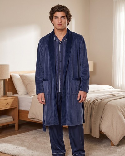 Vestaglia uomo admas invernale - vestaglia,