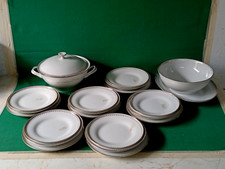 SERVIZIO PIATTI DA TAVOLA X 6 PIANI FONDI FRUTTA RICHARD GINORI 22 PEZZI. CS11