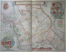 Francesi Fiandre / Vallonia - Galloflandria - Willem Janszoon Blaeu 1650