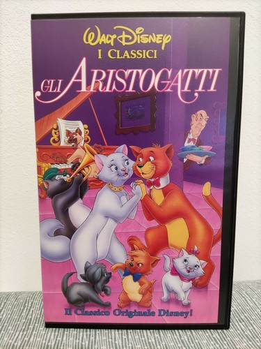 Gli aristogatti vhs walt - -,