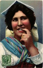 CPA Costumi Romani ITALY