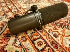 Raro microfono Shure SM7 (non SM7B) originale vintage assemblato in Messico