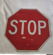 Segnale stop autentico - segnale,