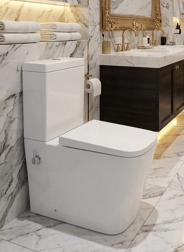 Bidet combinato quadrato - wc,