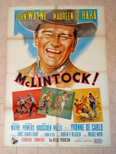 JOHN WAYNE + WESTERN 7 italia 55x80 poster film PAT GARRETT BILLY IL BAMBINO FORD