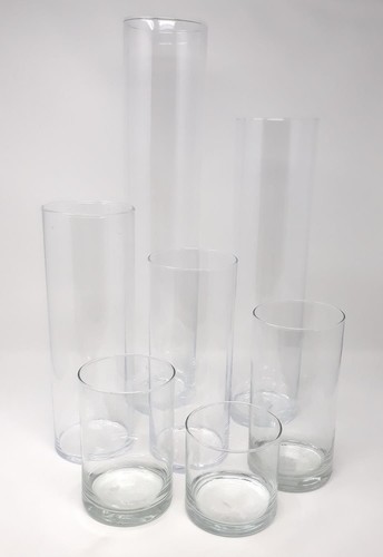 Vaso cilindrico vetro - vaso, cilindrico,