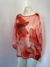 Benetton top rosso chiaro
