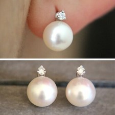 Orecchini in ORO Bianco 18 kt