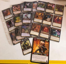 70 Carte World Of Warcraft - Epiche, Rare, Non comuni e Comuni + 1 Oversize Rara