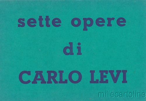 Carlo levi sette opere - *,