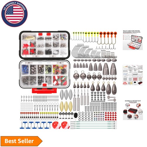 Set attrezzi pesca con 408 - set, da