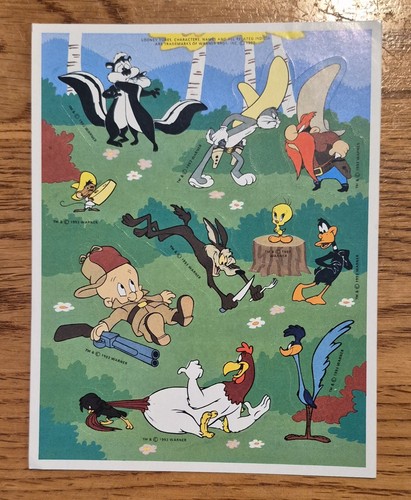 Foglio adesivo looney - looney, tunes