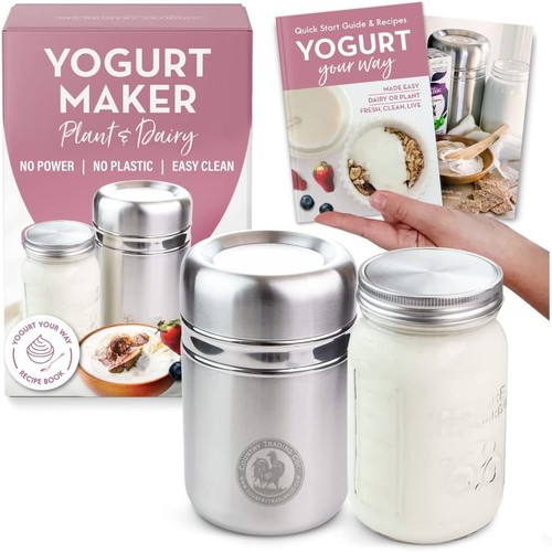 Yogurtiera acciaio inox con - acciaio,