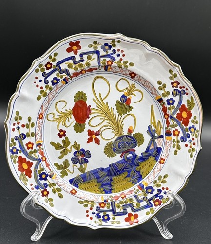 Piatto maiolica c f - piatto, c.a.c.f