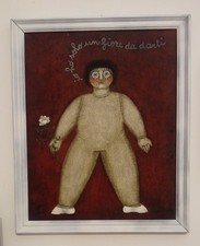 Dipinto Tempera Su Tela Il Dono Alice Gombacci