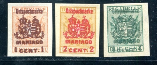 Austria posta militare - posta, italia