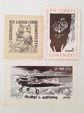 ♥ LOTTO 3 EX LIBRIS LORENZO