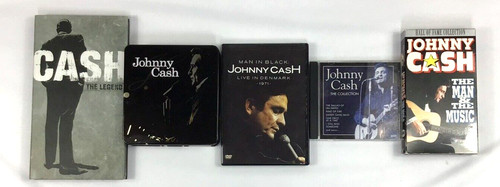 Johnny cash dvd vhs - vhs, set