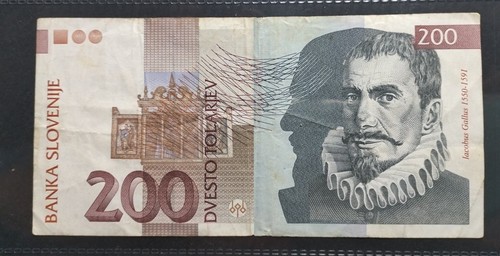 Banconote mondiali slovenia - banconote,