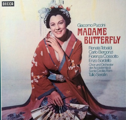 Puccini madama butterfly - lp,