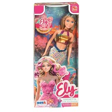 BAMBOLA ELY SIRENETTA H. 29 CM 2 ASSORTITE