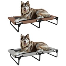 PawHut Brandina per Cani Grandi Pieghevole Tessuto a Rete 107x61x20cm