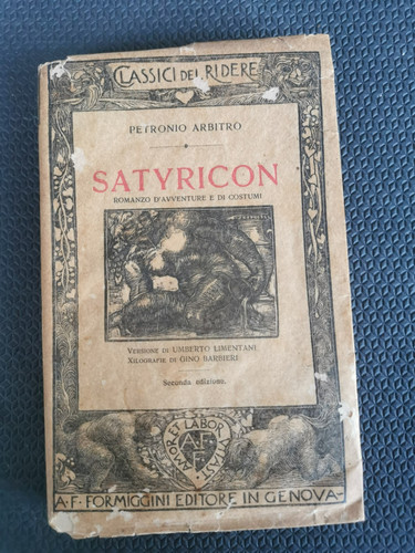 Satyricon romanzo avventure - satyricon,