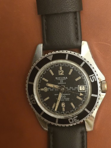 Orologio vintage sicura sports - vintage,