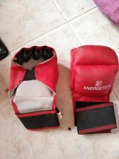 Guanti energetics kick Guantoni rossi Boxe Sacco Pugilato MMA Unisex Uomo Donna