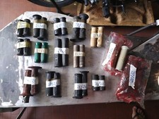 15 coppie di manopole bici e motorini vintage + 11 spaiate