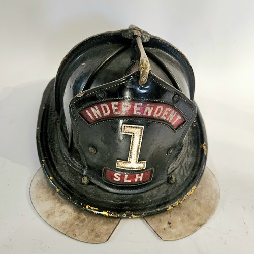 Casco antincendio vintage