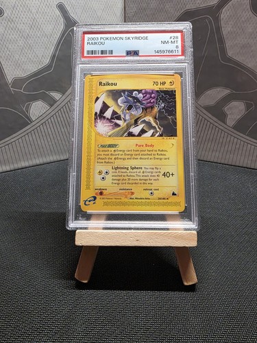 Pokemon 2003 skyridge raikou - pokemon,