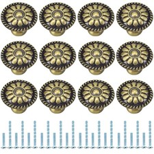 atopo 12 Pezzi Pomelli per Cassetti Maniglie Rotonde per Armadietti Mobili P