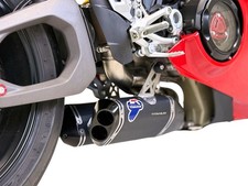 SCARICHI TERMIGNONI TITANIO NERO + UPMAP PANIGALE V4 / S 2025 D23509440INA