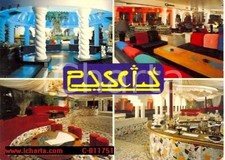 1997 RICCIONE (RN) Discoteca PASCIA' Vedutine VINTAGE *Cartolina FG VG