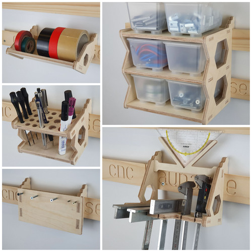 French cleat progetto - progetto, set
