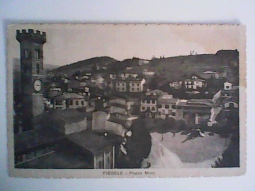 Fiesole piazza mino monumento - fiesole,