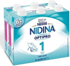 Nestlè Nidina 1 Optipro Liquido 6 Confezioni da 500ml