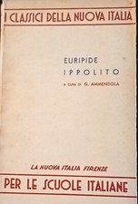 Ed. 1962-Testo in Greco Antico-IPPOLITO di Euripide, ed. La Nuova Italia, p.217