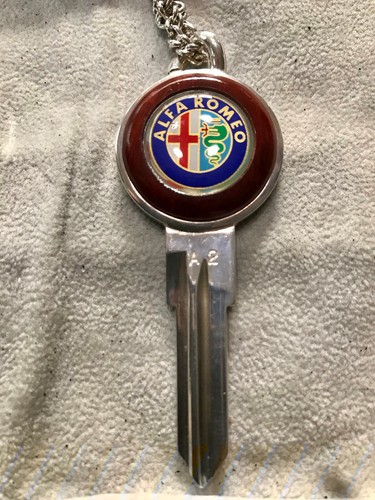 Portachiavi alfa romeo vintage - romeo,