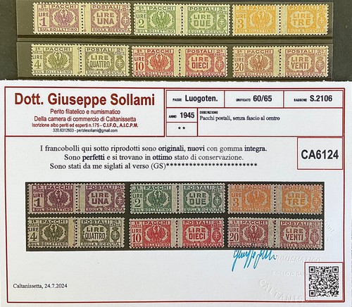 Regno 1946 luogotenenza pacchi