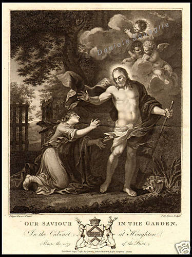 Stampa originale 1700 cristo - originale,