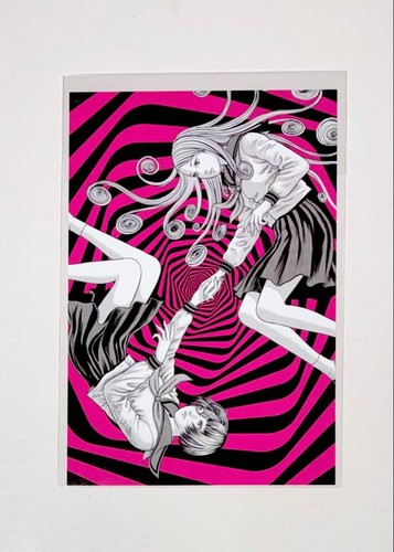 Cartolina uzumaki junji ito - cartolina,