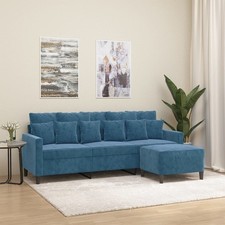 3-seater Sofa With Footstool