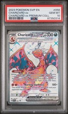 Pokemon PSA 10 Gem Mint Charizard 056 EX Premium Collection SV Black Star Promo