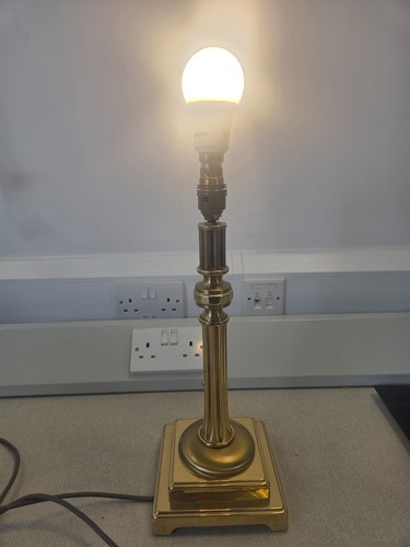 Vintage brass effect table - vintage,