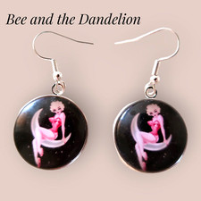 Orecchini in vetro stile anni