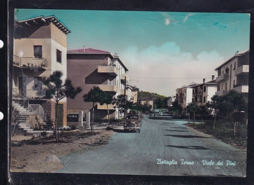 Cartolina battaglia terme - cartolina,