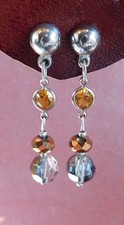 Orecchini pendenti vari - cristalli