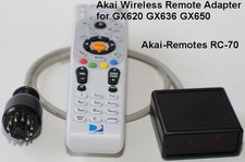 Adattatore telecomando wireless RC-70 a AKAI GX620 GX625 GX635 GX636 GX650